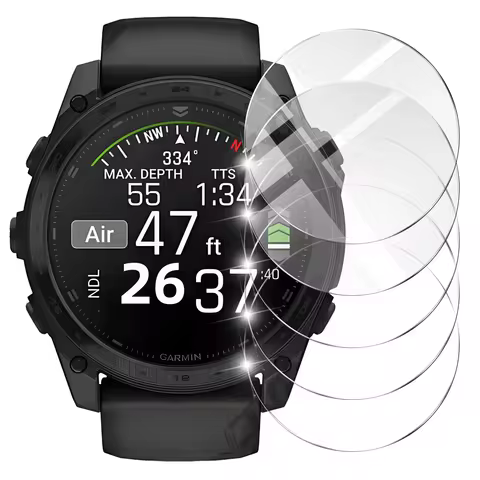 2.5D Screen Protector for Garmin Tactix 8 47mm/51mm AMOLED Solar Tempered Glass Protection Glass Fil