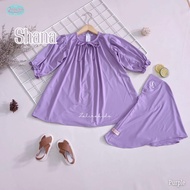 Zalira Kids Original Shana Series GAMIS BAYI Gamis Anak Perempuan terlaris Usia Newborn sampai 5 tahun GAMIS NEWBORN