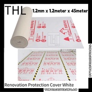 {The Hardware Lab}Nippon Paint Waterproof Renovation Protection Cover Roll White 1.2mm x 1.2meter x 