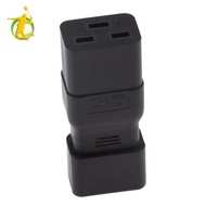 [Asiyy] C14 to C19 Connector IEC 320 Male to Female Power Plug Adapter Converters