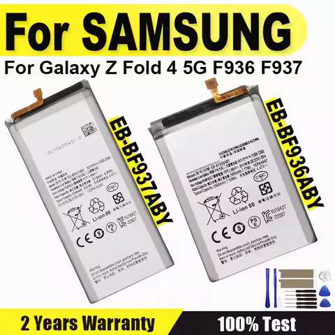 EB-BF936ABY+EB-BF937ABY( 2060mAh+2340mAh) Battery FFor Samsung Galaxy Z Fold 4 5G F936 F937 Phone Ba