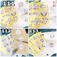 [SG SELLER] [FREE SHIPPING] Message Stickers Thank You Sticker Gift Handmade Cookie Wedding Christmas CNY