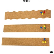 MEIGU Self Adhesive Cork Board, Removable Self Adhesive Pushpin Cork Board, Multifunctional Cork Mat