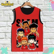 Slam Dunk Kids Singlet v1 Slam Dunk Anime Manga Kids Singlet 3D Printing For Ages 1-12 Years - WoodF