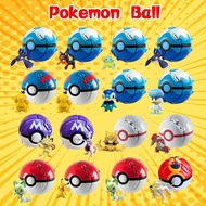 Throw Pokeball Automatically Bounce With Pokemon Figure Pikachu Anime Action I2c4