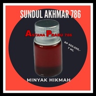 Minyak Sundul Akhmar 786 - Sundul Ahmar - Cendana Merah -Bukan Jafaron