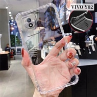 Vivo case Y02 Y02T Y02A Shockproof Clear Camera Protection Soft Work