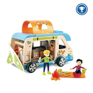 HAPE Adventure Van With Dolls Mini Van And Accessories Pretend