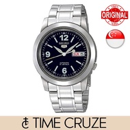 [Time Cruze] Seiko 5 SNKE61  Automatic 21 Jewels Stainless Steel Navy Blue Dial Men's Watch SNKE61K1 SNKE61K