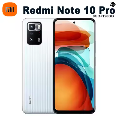 Xiaomi Redmi Note 10 Pro Original smart phone that supports NFC/GPS function 2400x1080FHD+ rear 64 m