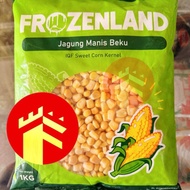 ukh FROZENLAND CORN KERNEL 1 KG 250 GR JASUKE FROZEN LAND JAGUNG PIPIL