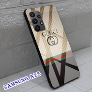 Softcase Glass Kaca SAMSUNG A23 - Casing hp SAMSUNG A23 [ S42 ].