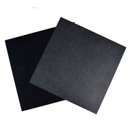 limy 1pc New 300*300*0.5mm Black ABS Plastic Sheet Flexible Smooth Back High Quality