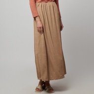 [CAN SHIP IMMEDIATELY] Monellina AERI Women's Jumbo Long Skirt Mayung - Mocca, L RA84
