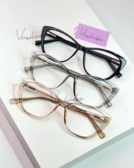 kacamata cat eye Request minus blueray photocromic dan bluecromic cewek warna natural gaya kekinian