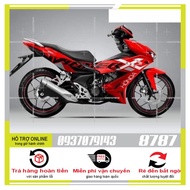 WINNER X REMOVABLE STICKER RED CAR STICKER 8787 - BI DECAL