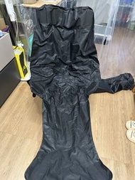 黑色摺疊躺椅