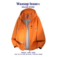 WASSUP ISSUE | แจ็คเก็ตหลายกระเป๋า กันน้ำ สำหรับกลางแจ้ง
