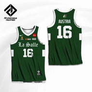 DE LA SALLE 2022 UAAP GREEN FULL SUBLIMATED JERSEY