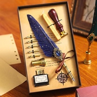 Li Feather Boyfriend Birthday Gift Gift Box Pen Harry Ai Dip Pen ii28 Free Gem Potter Retro European