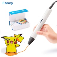 Professional Printing 3D Printer Pen with OLED Display, 3D Pen Compatible with 1.75mm PLA and ABS Plastics Filament
