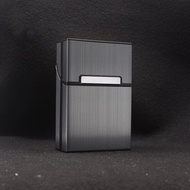 KOTAK ROKO ELEKTRIK KEREN ISI 20 BATANG BAHAN ALUMINIUM / KOTAK ROKOK UNIK MURAH FILTER ANTI AIR