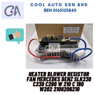 🔥READY STOCK 🔥HEATER BLOWER RESISTOR FAN MERCEDES BENZ SLK230 C230 C280 2108206210