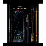 UL MANIAK GEN 2 Fishing Rod Type BAITCASTING Solid Carbon 3-7LB LURE WEIGHT 1-10G DRAG 5KG SIZE 602/