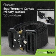 Rhodey Canvas Military Tactical Belt 120cm - MU055