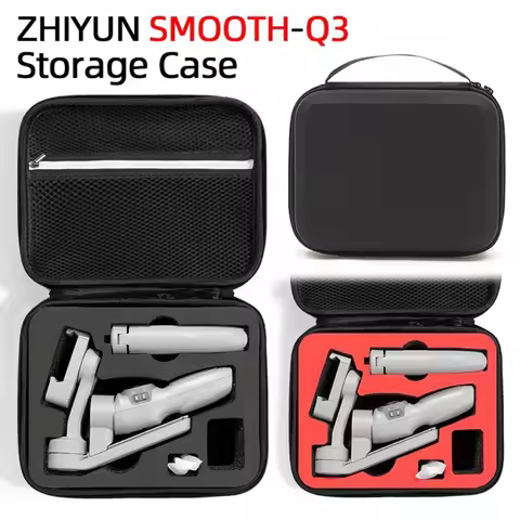 Portable Storage Suitcase Hand Bag Travel Carry For Case Protector Smooth Zipper For Zhiyun Smooth Q