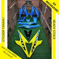 NVX155 (V1) RAPIDO COVERSET THAI AEROX-155 (1) [SKY BLUE + YELLOW ]