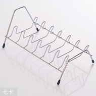 Kitchen stainless steel single-layer clothes dish rack dish rack dish drain Rack storage rack drain