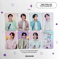 Pc Photocard'Bts TAKE TWO LIVE' (8 PHOTOCARD+Plastic PHOTOCARD HOLDER)