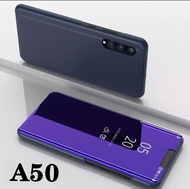 [ส่งจากไทย] เคสเปิดปิดเงา สำหรับรุ่น Samsung Galaxy A50 เคสซัมซุง เคส Samsung A50 Smart Case เคสซัมซ
