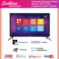 Tv led 24 inch smart tv lite polytron hd series pld 24Cv1869 garansi resmi