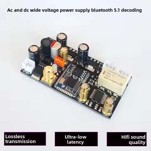 QCC5181 Bluetooth 5.4 Lossless Decoder AUX Input 5102 Decoding LDAC APTXHD Wide Voltage 5125