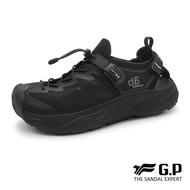 Sandal Pria Gold Pigeon d6 Series GILGA D591M Sporty Mesh Mesh Hitam/Olive