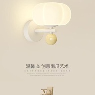 Bedside Cream Nordic Style 5-10m2 Flower-Shaped LED Surface Mounted Wall Lamp Simple Living Room Bed