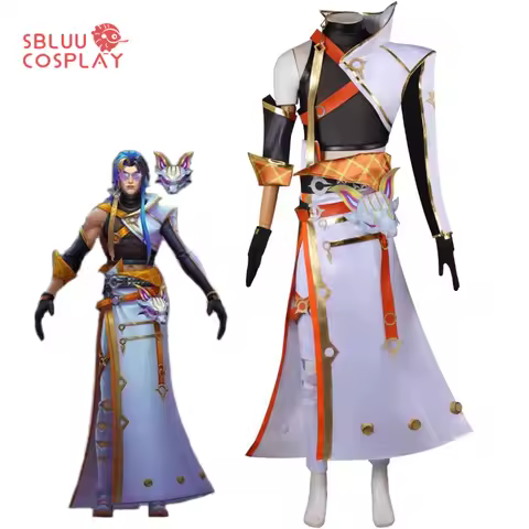 SBluuCosplay Game LOL Heartsteel The Unforgotten Yone Cosplay Costume