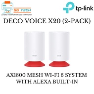 TP-Link Deco Voice X20(2-pack) 3 Years Warranty
