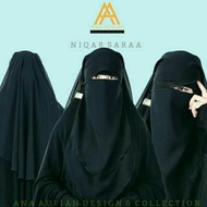 READY STOCK Niqab Saraa hidden eyes (Aritachi No 1) AADC