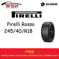 PIRELLI ROSSO ( 245/40/R18  ) YEAR 2014 ( OFFER OFFER  ) FREE INSTALLATION 