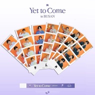 Celebrity Style BTS YetToCome in BUSAN MINI Bookmark Photo Card Poster Bookmark Photo Card Idol Merchandise