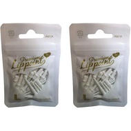 L-style Tip Premium Lippoint 2BA White 60 pieces (2Pac set)
