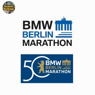 Sticker Berlin Marathon 50th anniversary running events sticker
