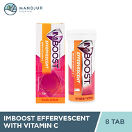Imboost Effervescent with Vitamin C Rasa Jeruk 8 Tablet