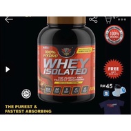 NEW PACKAGING 2KG,Whey Protein Hydro Whey Isolated Protein FREESHIPPING