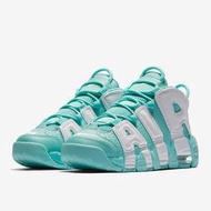 【KEN✪LU 國外限定】NIKE AIR MORE UPTEMPO PIPPEN 415082-300 薄荷綠 GD