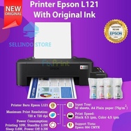PROMO Printer Epson Tank L121 L 121 ORIGINAL Pengganti Printer Epson