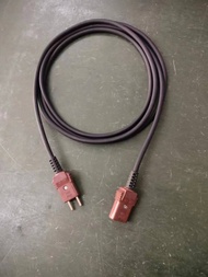 Đèn Pha Paddle Power Cord Extension Cable Wood Plug Beam Light Connection Extension Cable HiFi Audio